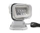 Motorized 50W LED Spot Light w/ Remote 360 Degree / 120 vertical Swivel Functionality White Marin...