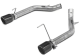 Axle Back System Split Rear Dual Exit Hardware Incl 2.5 in Intermediate Pipe And Tailpipe Natural...