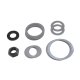 Dana 44 Complete Shim Kit Replacement D44 30 Spline Complete Shim Kit (Includes Pin Nut) Yukon Ge...