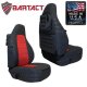 Jeep TJ Seat Covers Front 97-02 Wrangler TJ Tactical Series Black/Navy Bartact