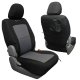 Toyota Tacoma Seat Covers 05-08 Tacoma Front Black/Graphite Tactical Series Pair (Non Lay Down Pa...