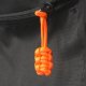 Paracord Zipper Pull Neon Orange Pair Of 2 Bartact