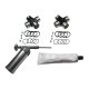 Chromoly Super Joint Kit (Pair) For Dana 30 Dana 44 & GM 8.5 Inch Front Diffs (2) D44 760X 4340 C...