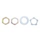 Spindle Nut Kit For Toyota Front Toyota Front Spindle Nut'S + Wshr'S Kit (4 Pieces) Yukon Gear