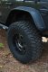 Bushwacker 10100-07 Black Jeep Flat Style Textured Finish Rear Fender Flares for 2018 -2023 Jeep ...