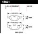 HAWK HPS 5.0 Brake Pad Sets