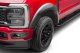 Bushwacker 20147-02 Black Extend-A-Fender Style Smooth Finish Front Fender Flares for 2023-2024 F...