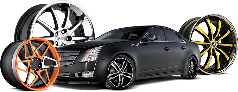 Custom wheels and tires