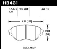HAWK Blue 9012 Brake Pad Sets