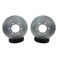 Claw Performance Rotors Front 06-10 Hummer H3 And 09-10 H3T Baer Brakes