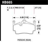 HAWK DTC-70 Brake Pad Sets