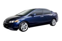 Auto Ventshade 894001 Low Profile Dark Smoke Ventvisor Side Window Deflector, 4-Piece Set for 200...