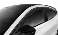 Auto Ventshade 894064 Low Profile Ventvisor Side Window Deflector with Chrome Trim, 4-Piece Set f...
