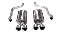 2.5 Inch Axle-Back Sport Dual Exhaust Polished 3.5 Inch Tips 09-13 Corvette 6.2L Stainless Steel ...