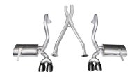 2.5 Inch Cat-Back Plus X-Pipe Xtreme Exhaust Dual Rear Exit 3.5 Inch Black Tips 97-04 Chevy Corve...