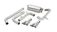 3.0 Inch Cat-Back Sport Dual Exhaust Polished 3.5 Inch Tips 98-02 Chevy Camaro SS/Z28/Pontiac Fir...
