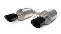 2.5 Inch Axle-Back Touring Dual Exhaust 4.0 Inch Black Tips 05-07 4.6L Stainless Steel Corsa Perf...