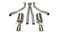 2.5 Inch Cat-Back Plus X-Pipe Sport Exhaust Dual Rear Exit 4.0 Inch Polished Tips 05-06 Pontiac G...