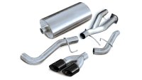 3.0 Inch Cat-Back Single Side Exit with Twin 4.0 Inch Black PVD Pro-Series Tips Corsa Performance