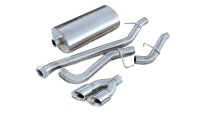3.0 Inch Cat-Back Sport Single Side Exhaust 4.0 Inch Polished Tips 02-06 Chevy Suburban Z71/GMC Y...