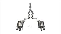3.0 Inch Cat-Back Xtreme Dual Exhaust (No Tips) 16-Present Ford Mustang GT350 Fastback 5.2L V8 St...