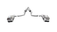 2.75 Inch Cat-Back Xtreme Dual Rear Exhaust GTX2 Polished Tips 11-14 Dodge Challenger SRT/SRT-8 A...