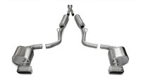 2.5 Inch Cat-Back Xtreme Dual Rear Exhaust GTX Polished Tips 09-10 Dodge Challenger R/T Automatic...