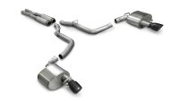 2.75 Inch Cat-Back Extreme Dual Exhaust 4.0 Inch Black Tips (No Tow Hitch) 05-10 Chrysler 300 SRT...