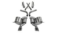 2.75 Inch Cat-Back Sport Single Exhaust 4.5 Inch Polished Tips 12-Present Jeep Grand Cherokee SRT...