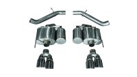 3.0 Inch Axle-Back Sport Dual Exhaust 4.0 Inch Polished Tips 16-Present Cadillac ATS-V 3.6L Turbo...