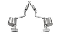 2.5 Inch Cat-Back Xtreme Dual Rear Exhaust GTX2 Polished Tips 11-14 Dodge Challenger R/T 5.7L V8 ...