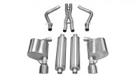 2.5 Inch Cat-Back Xtreme Dual Rear Exhaust 4.5 Inch Polished Tips 11-14 Chrysler 300 5.7L V8 Stai...