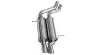 2.25 Inch Axle-Back Sport Dual Exhaust 3.0 Inch Polished Tips 01-06 BMW 325i/325ci E46/E36 Conver...