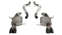 2.5 Inch Cat-Back Sport Dual Rear Exhaust 3.0 Inch Black Tips 08-12 BMW M3 E92 Coupe/Convertible ...