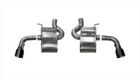 2.75 Inch Axle-Back Xtreme Dual Exhaust 4.5 Inch Black Tips 16-19 Chevy Camaro SS 6.2L V8 Stainle...