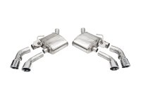 2.75 Inch Axle-Back Exhaust with Dual Mode NPP; Dual Rear Exit with Twin 4.0 Inch Pro Series Tips...