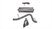 3.0 Inch Cat-Back Sport Single Side Exhaust 4.0 Inch Black Tips 15-Present Chevy Tahoe/GMC Yukon ...