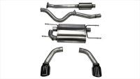2.5 Inch Cat-Back Sport Dual Rear Exhaust 4.5 Inch Black Tips 12-Pres Subaru BRZ/Toyota 86 12-16 ...