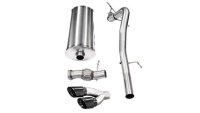 3.0 Inch Cat-Back Sport Single Side Exhaust 4.0 Inch Black Tips 11-14 Cadillac Escalade/GMC Yukon...