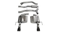 3.0 Inch Cat-Back Sport Dual Rear Exit Exhaust 4.0 Inch Black Tips 13-19 Cadillac ATS Sedan/Coupe...