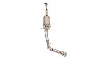 3.0 Inch Cat-Back Single Side Exit with Single 5.0 Inch Straight-Cut Tips 17-22 Chevrolet Colorad...