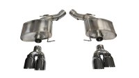 3.0 Inch Axle-Back Sport Dual Exhaust 4.0 Inch Polished Tips 12-18 BMW M6 F06/F12/F13 4.4L V8 Sta...