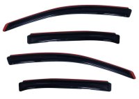 Auto Ventshade 194194 In-Channel Ventvisor Side Window Deflector, 4-Piece Set for 2010-2018 Ford ...