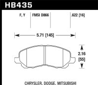 HAWK HPS Brake Pad Sets