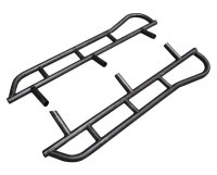 Toyota Pickup Rock Sliders 80.0 Inch Black Powdercoat without Fill Plates 89-95 Pickup Xtra Cab A...