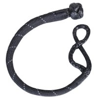 Abrasion Resistant Rope Shackle 12mm 45000 Lbs Breaking Strength 10 Inch Diameter Loop Reflective...