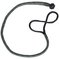 Abrasion Resistant Rope Shackle 10mm 30000 Lbs Breaking Strength 20 Inch Diameter Loop Reflective...
