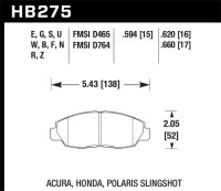 HAWK DTC-70 Brake Pad Sets