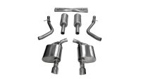 Charger Cat Back Exhaust 17-18 Dodge Charger 5.7L V8 4.5 Inch Polished Tip Extreme Sound Corsa Pe...