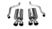 Corvette 2.5 Inch Axle-Back Dual Rear Exit with Twin 4.5 Inch Polished Pro-Series Tips Sport Soun...